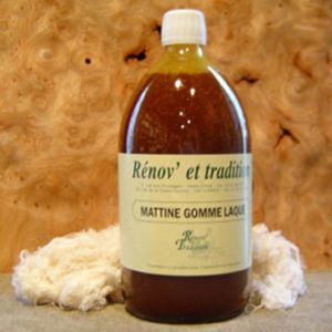 Mattine gomme laque